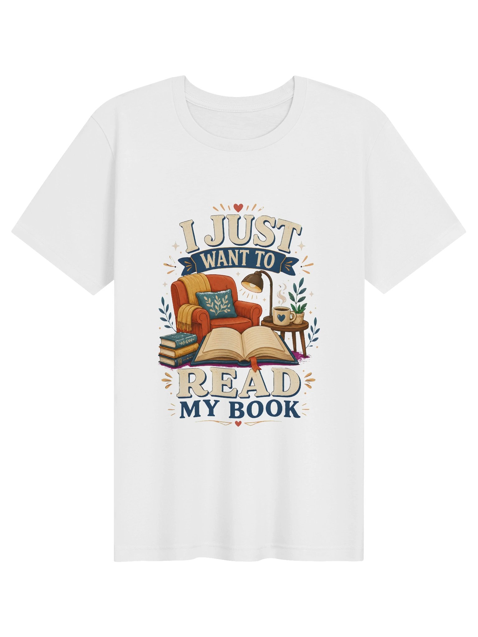 I Just Want To Read My Book Tee product image (1)
