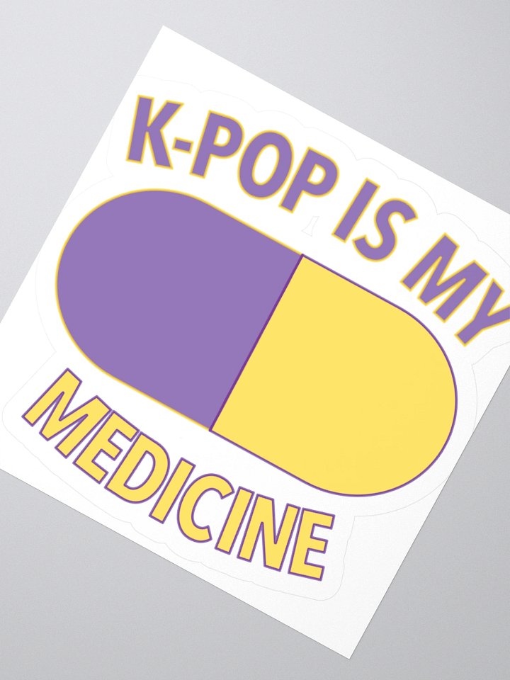 K-Pop Is My Medicine Ver 2 Stickers product image (4)