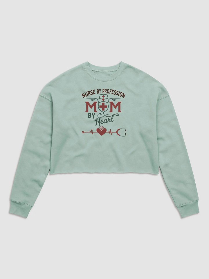 Heartfelt Nurse Crop Sweatshirt product image (1)