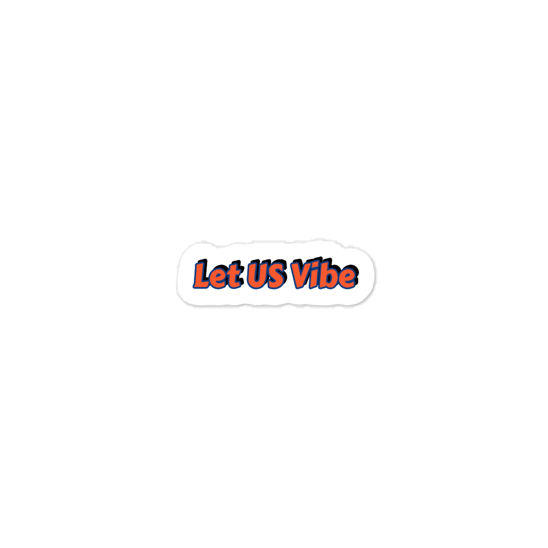 Let US Vibe Sticker product image (1)