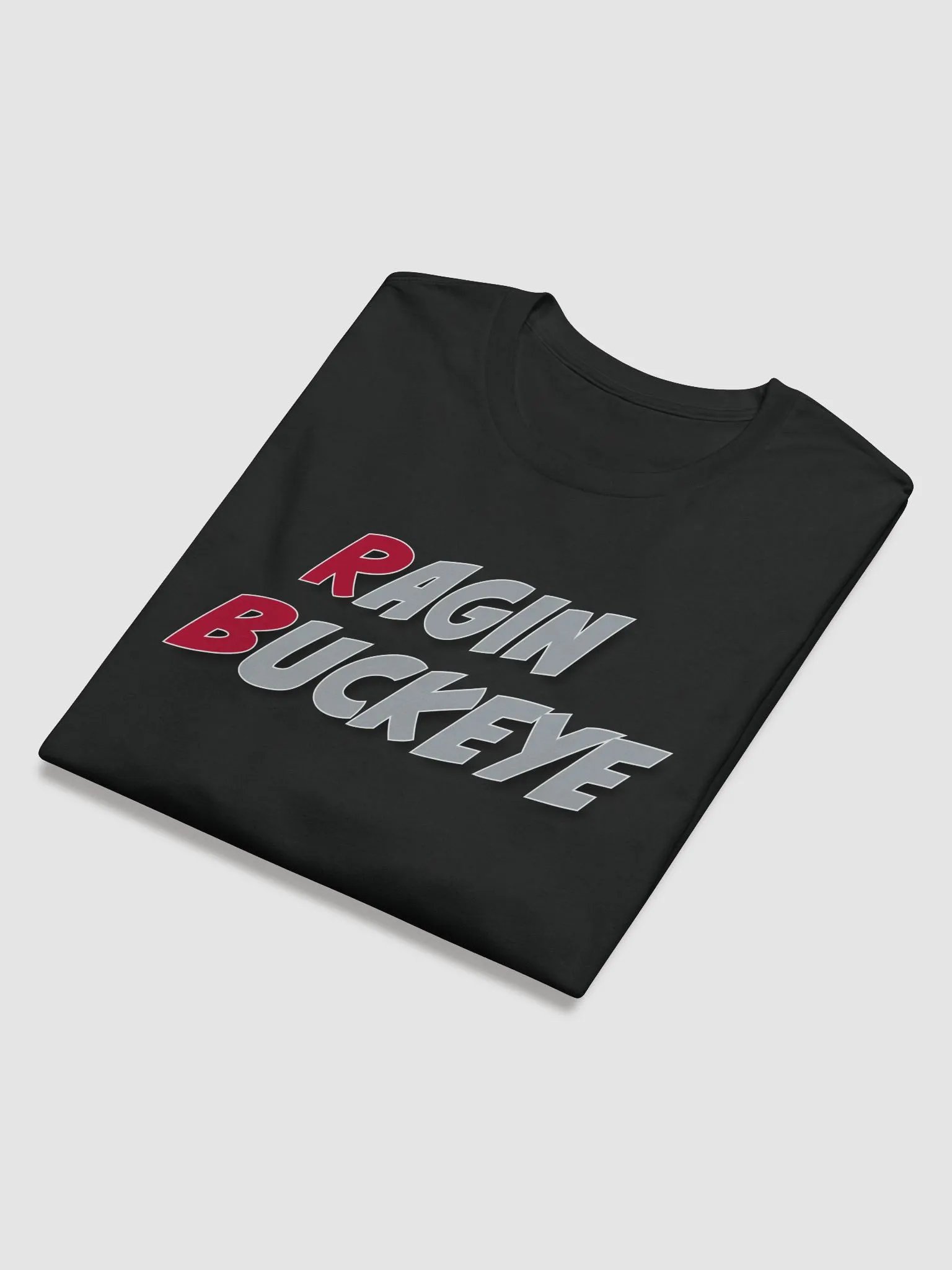Ragin Buckeye Simple Long Sleeve Tee product image (6)