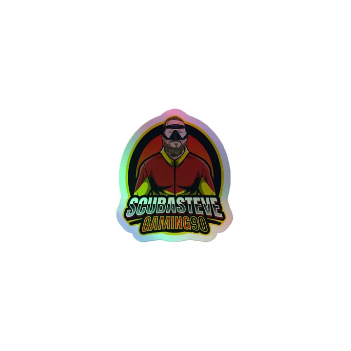 Official ScubaSteve Holographic Sticker product image (1)