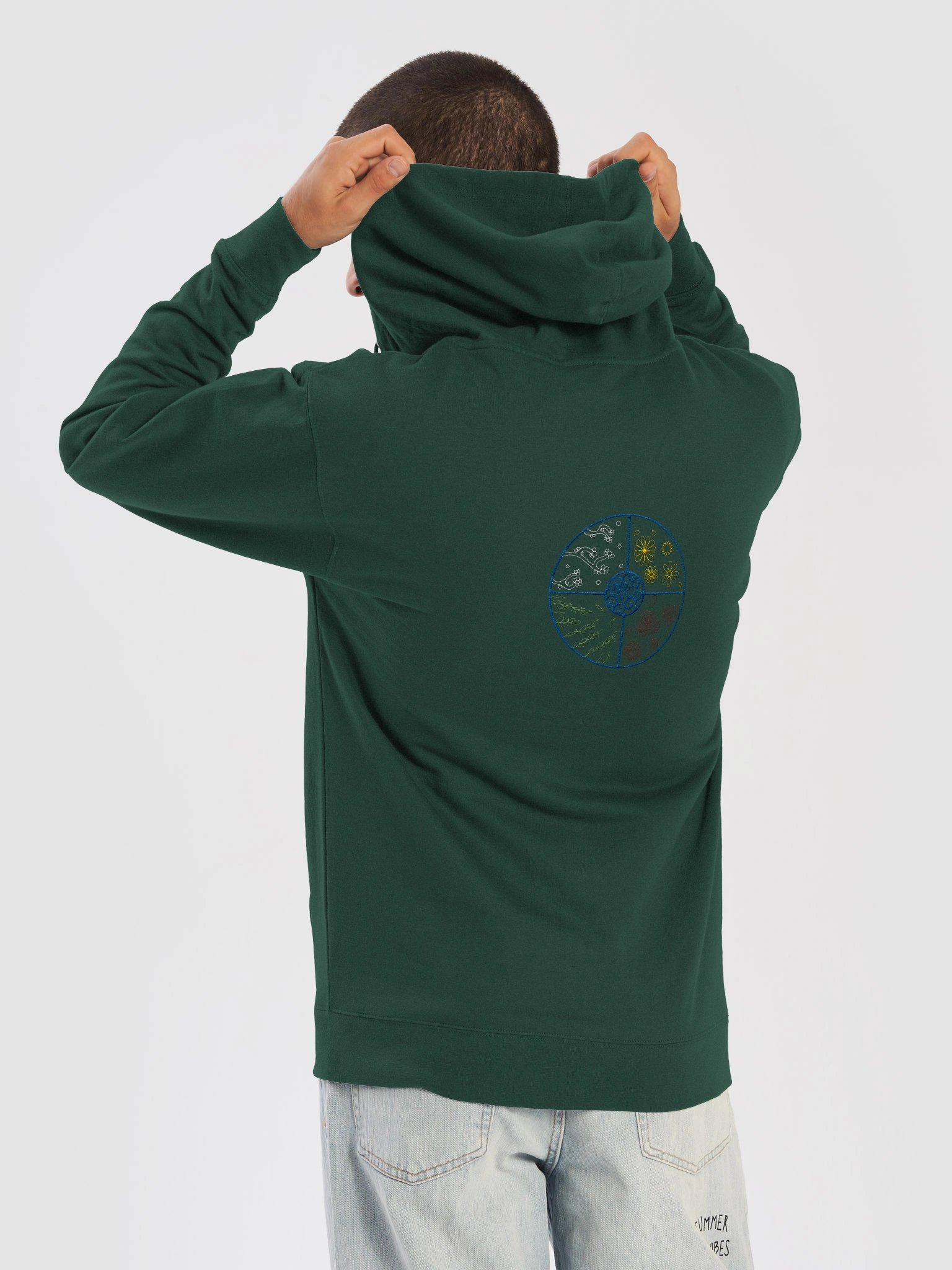 Natura Medicine Wheel Zip Up Hoodie product image (5)