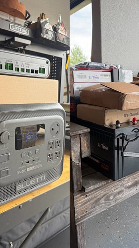 Which power setup would you go with? Both are charged by the truck and solar. Both can run 12v accessories. I’m stuck…