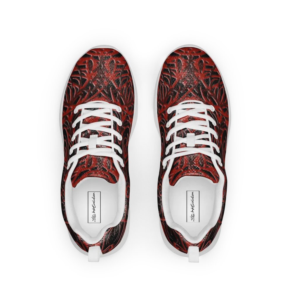 Heartbeat Red Women's Athletic Shoes product image (9)