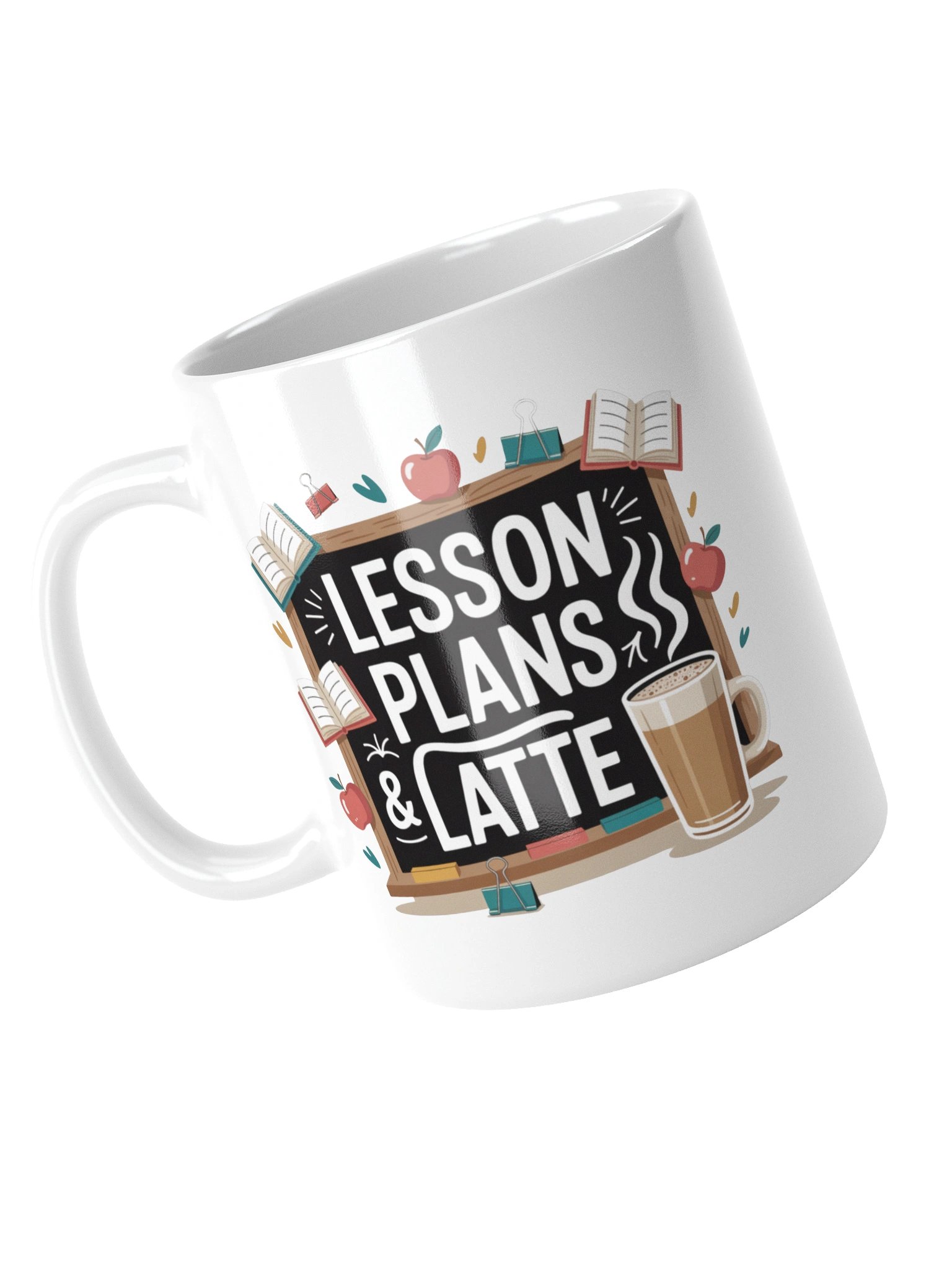 Lesson Plans and Latte Teacher Mug – Cute Classroom Design product image (15)