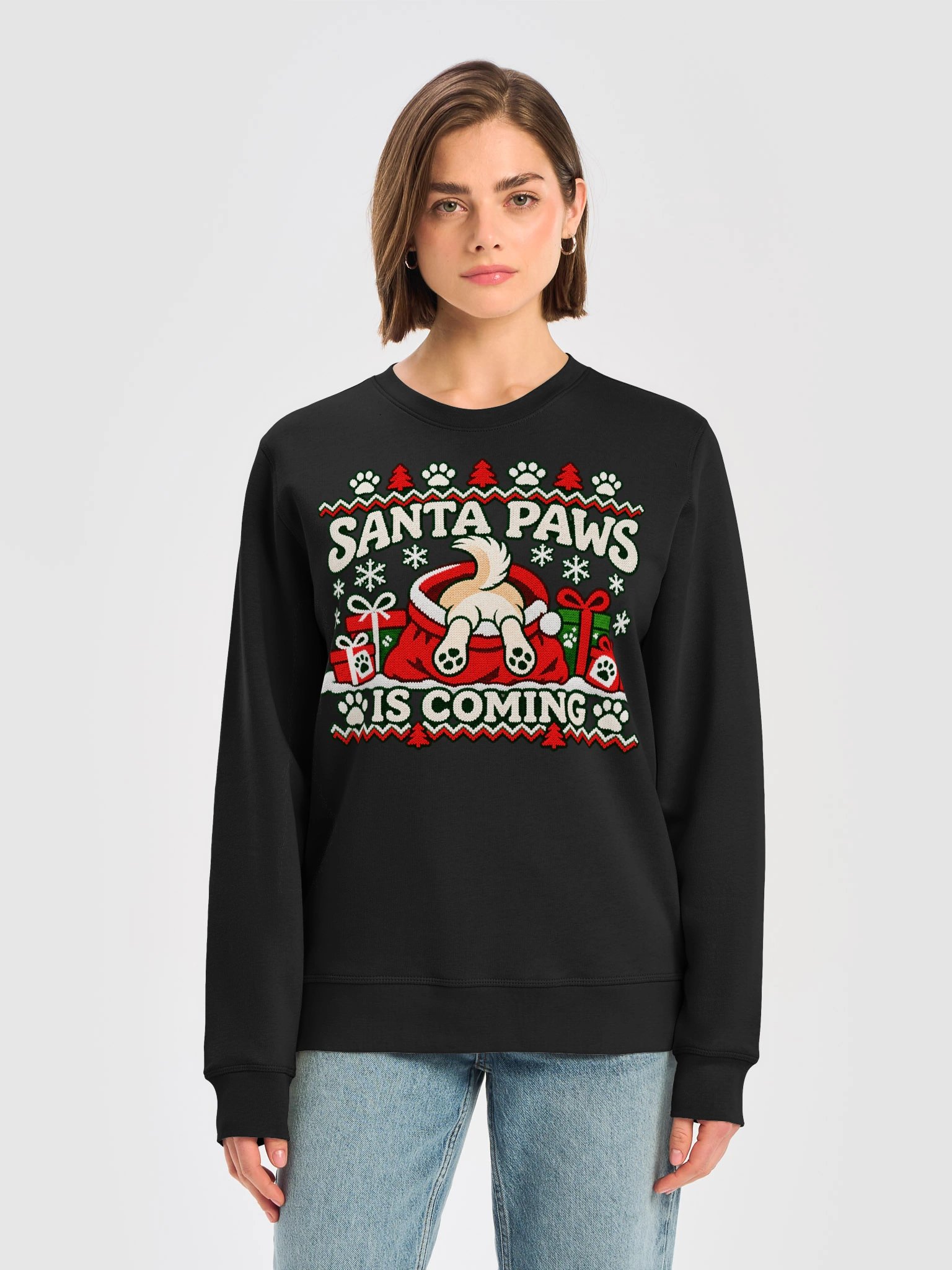 Santa Paws Christmas Sweatshirt product image (25)