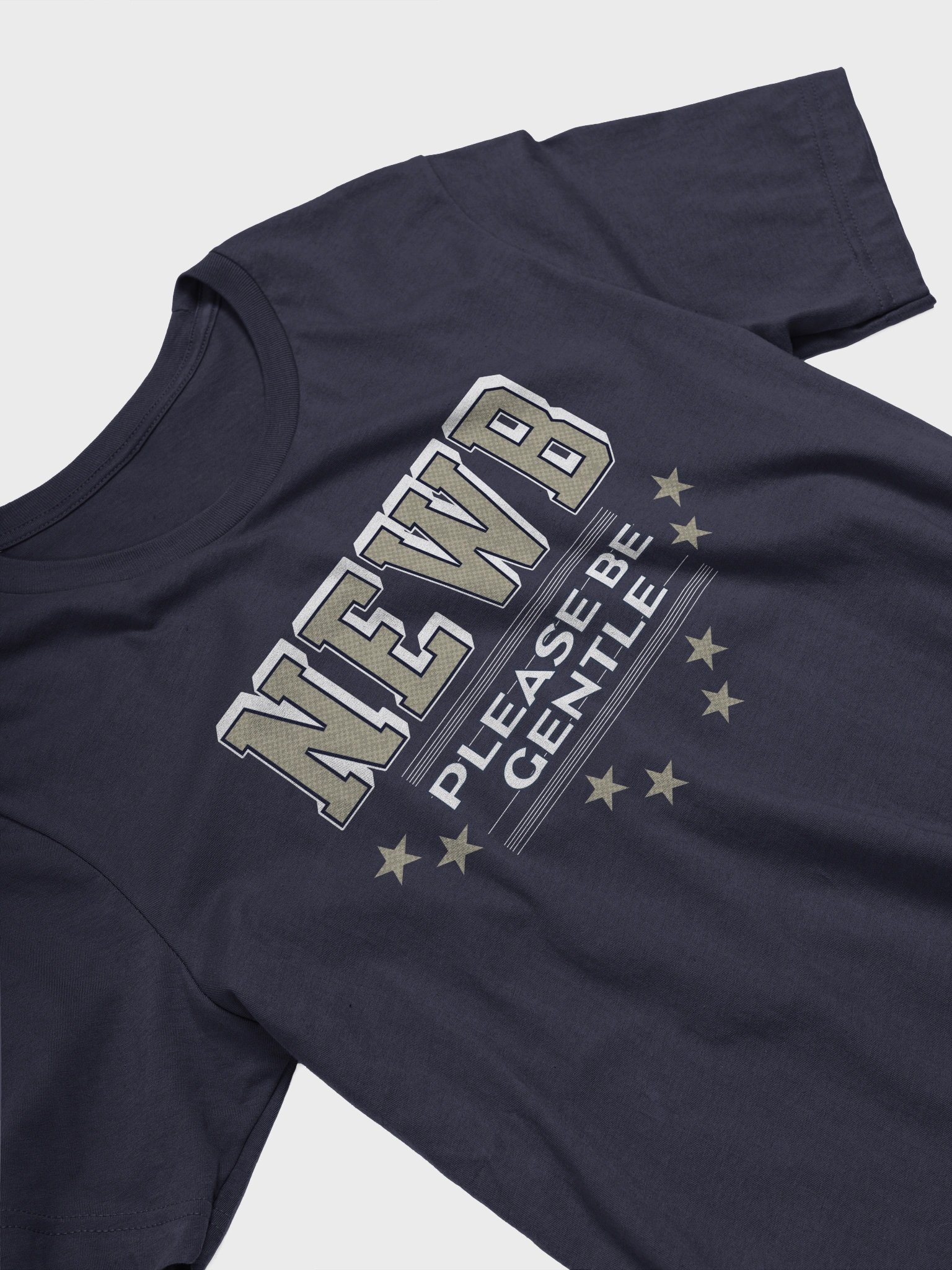 Funny University Shirt for Board Gamers, NEWB Board Game T-shirt on Navy product image (5)