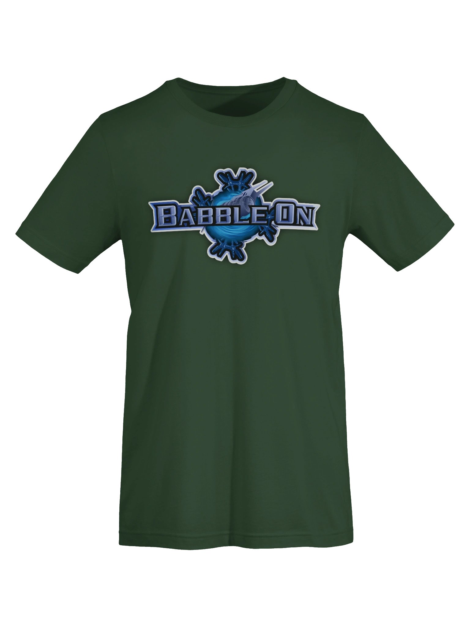 Babble On Logo Tee, Forest Green Edition product image (5)