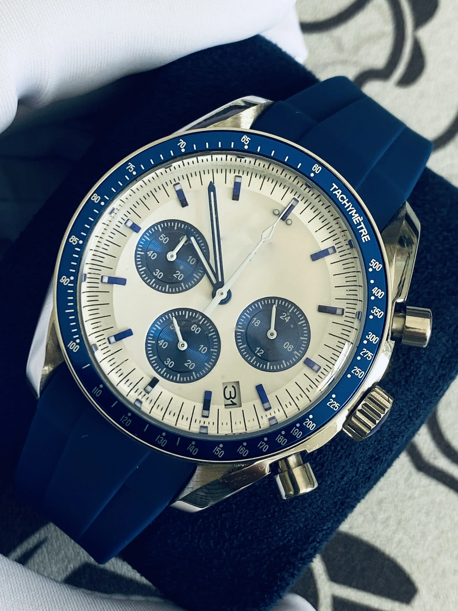 Aoryzon Lunar Chronograph – Blue Orbit Edition product image (4)