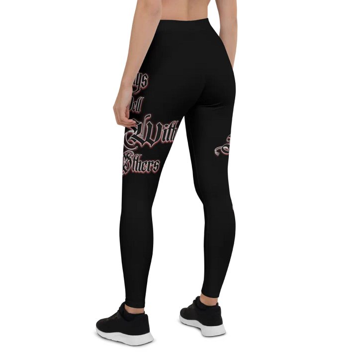 Plays Well With Others Woman's Black Leggings product image (2)