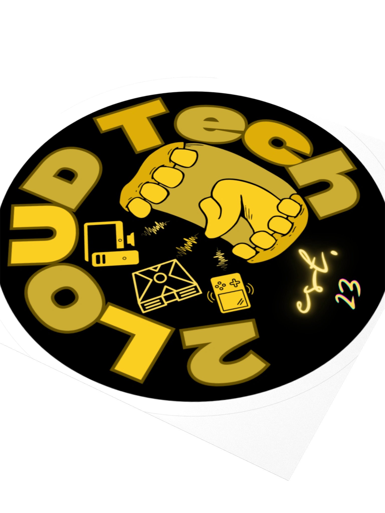 2LOUD Tech Sticker product image (3)