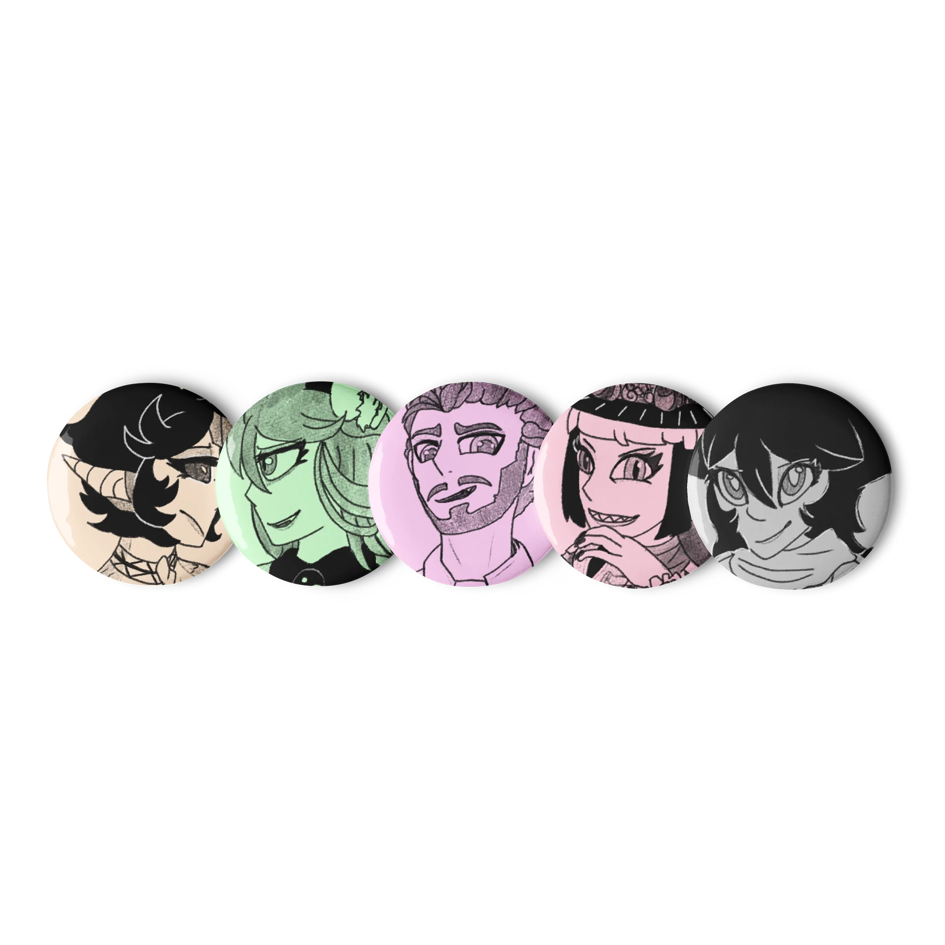 "Combat Portraits 2020" Pin Set 2 of 2 product image (1)