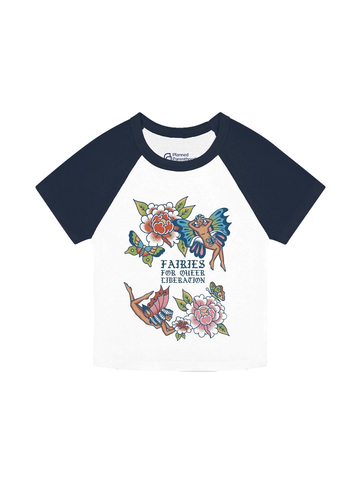Fairies for Queer Liberation Baby Tee product image (1)