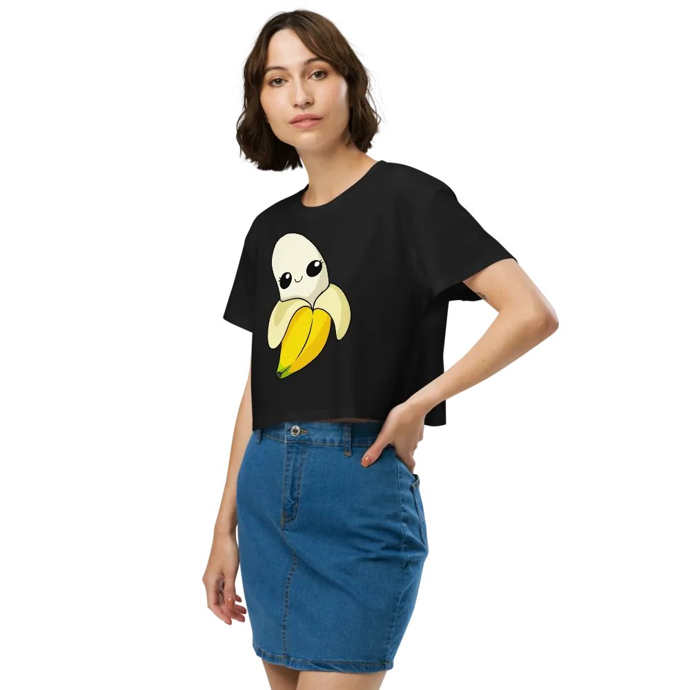 Peel Me Up Banana Women's Crop Top product image (6)