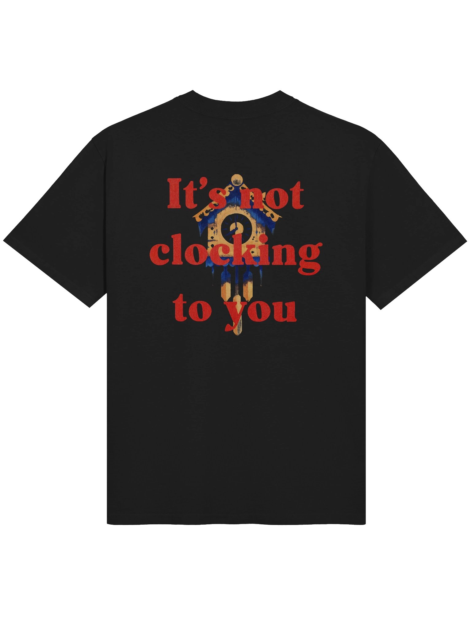 Not Clocking Tee (Faded Black) product image (1)