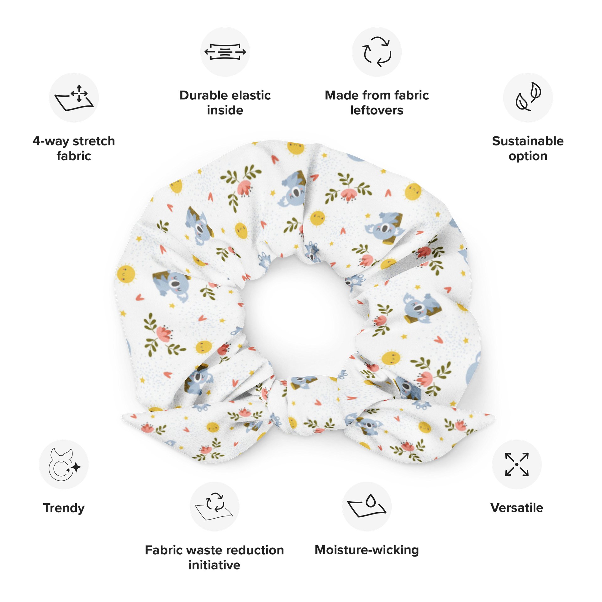 Sunny Koala All-Over Scrunchie product image (3)