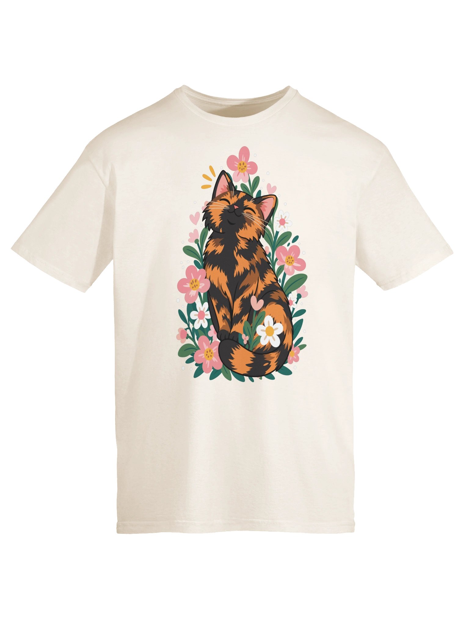 Caught In Bloom Torie Cat Shirt product image (36)