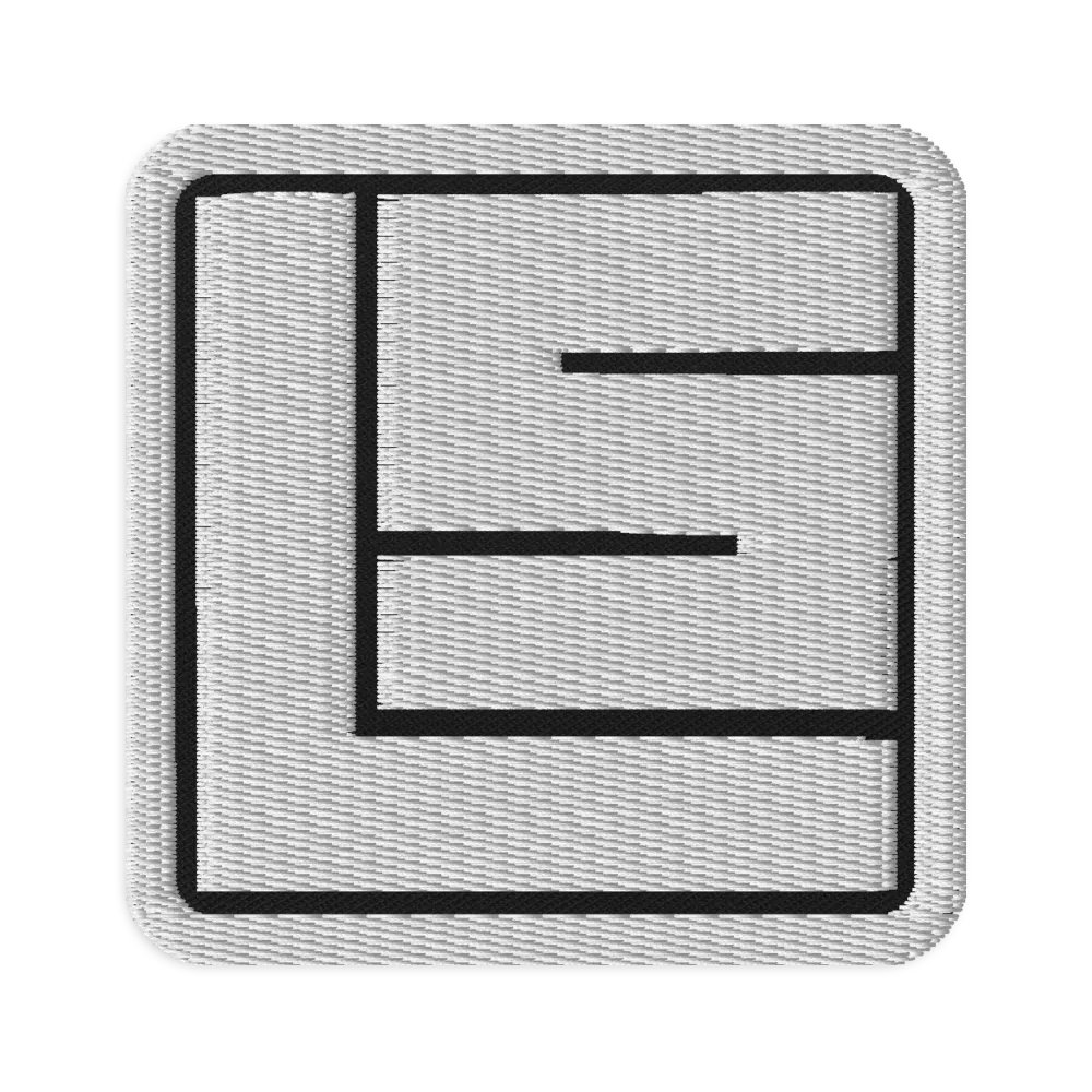LS Square Patch (White) product image (1)