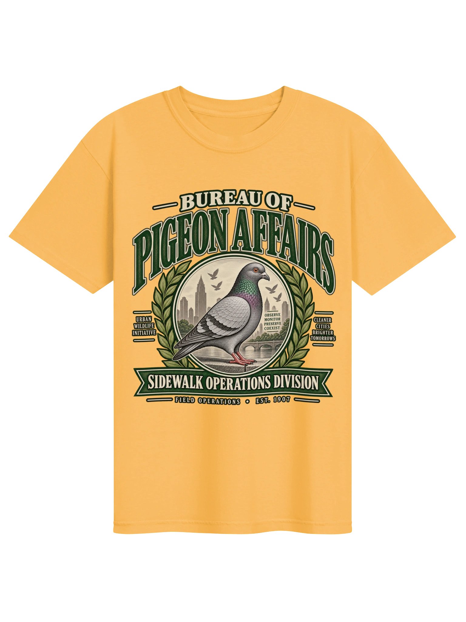 Bureau of Pigeon Affairs Heavyweight Tee product image (31)