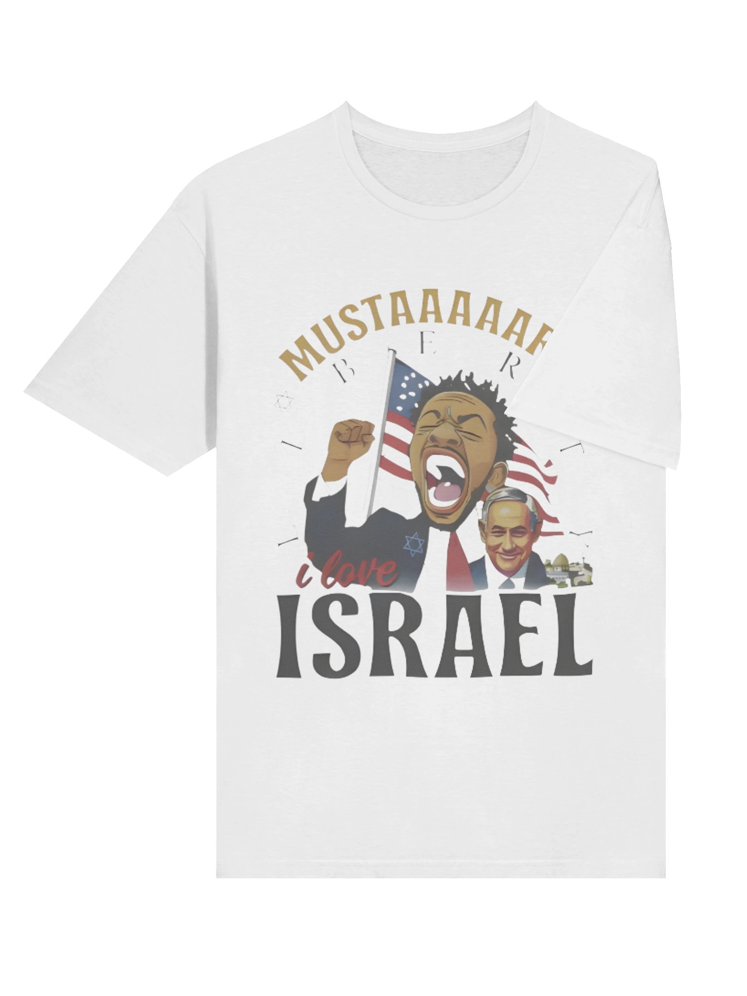 Kendrick Lamar Mustard Liberty I love Israel T-Shirt product image (4)