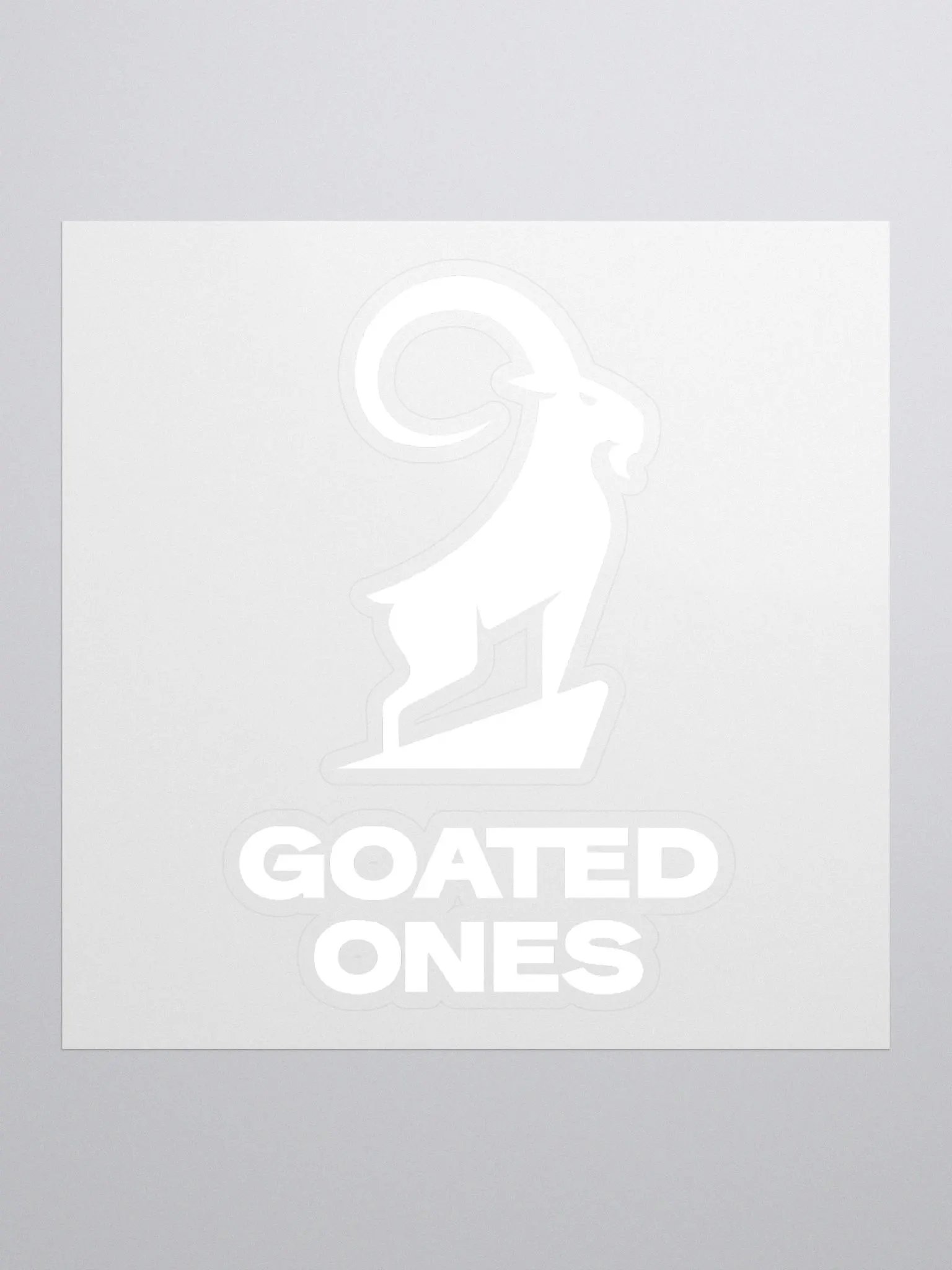 White Sticker product image (1)