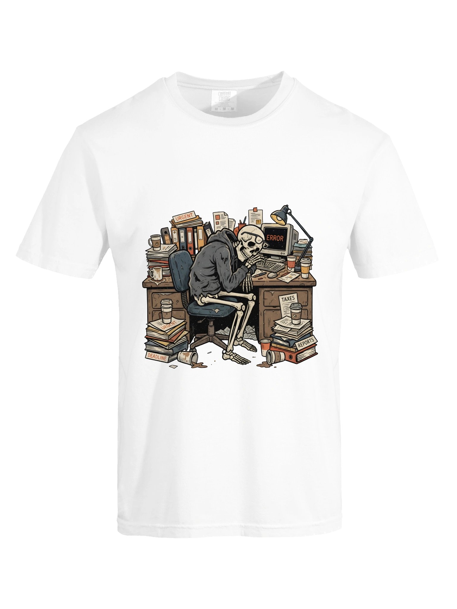 Working Overtime Skeleton Tee product image (5)