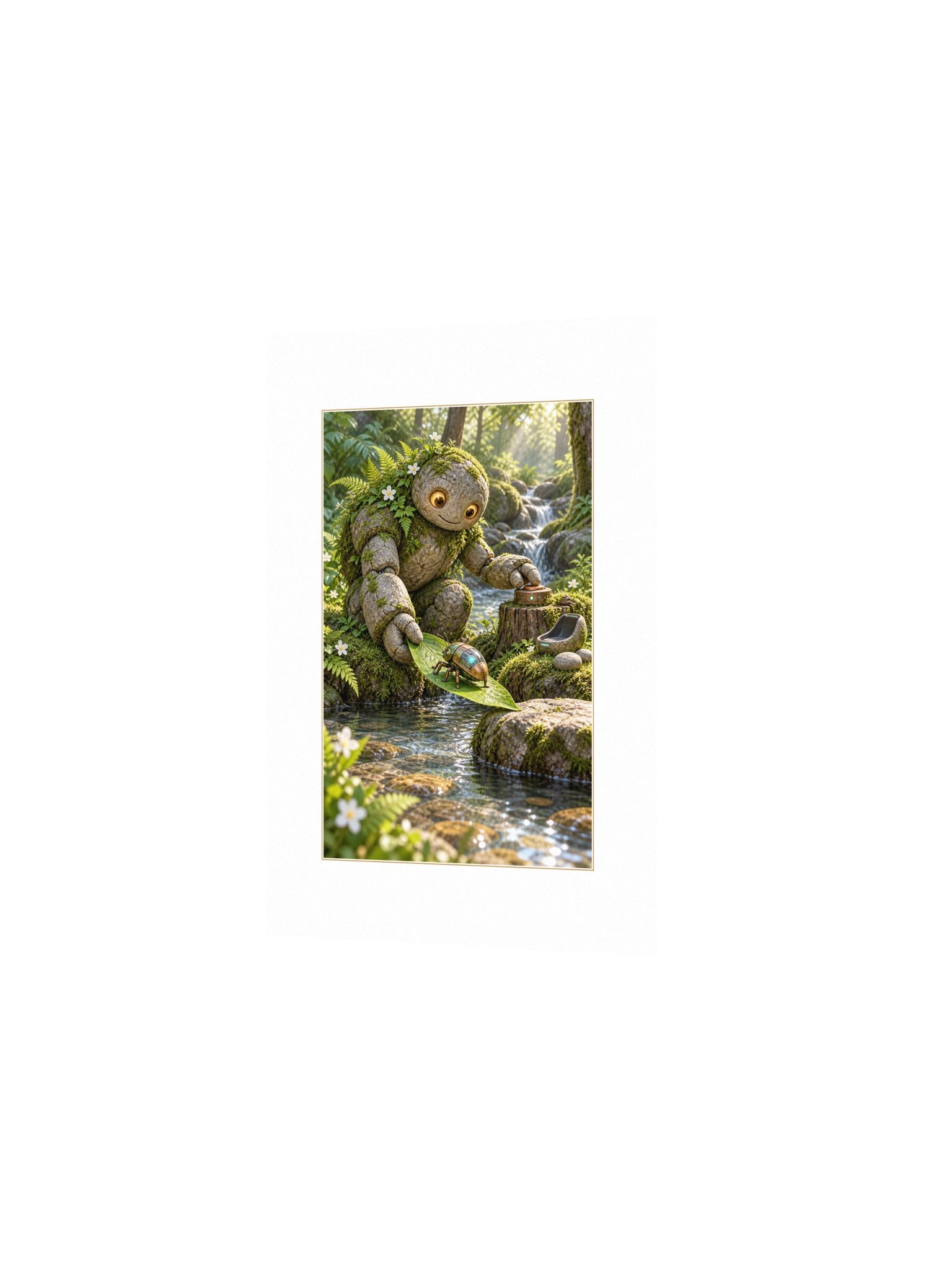 Moss Mode Small Art Print product image (2)