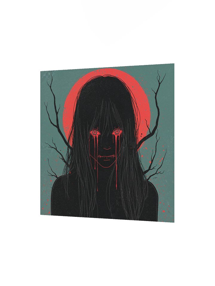 Crimson Silence Matte Poster product image (7)