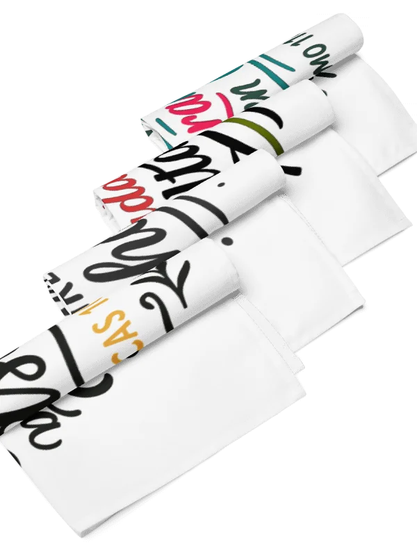 Christian Cloth Napkins (Spanish) product image (6)