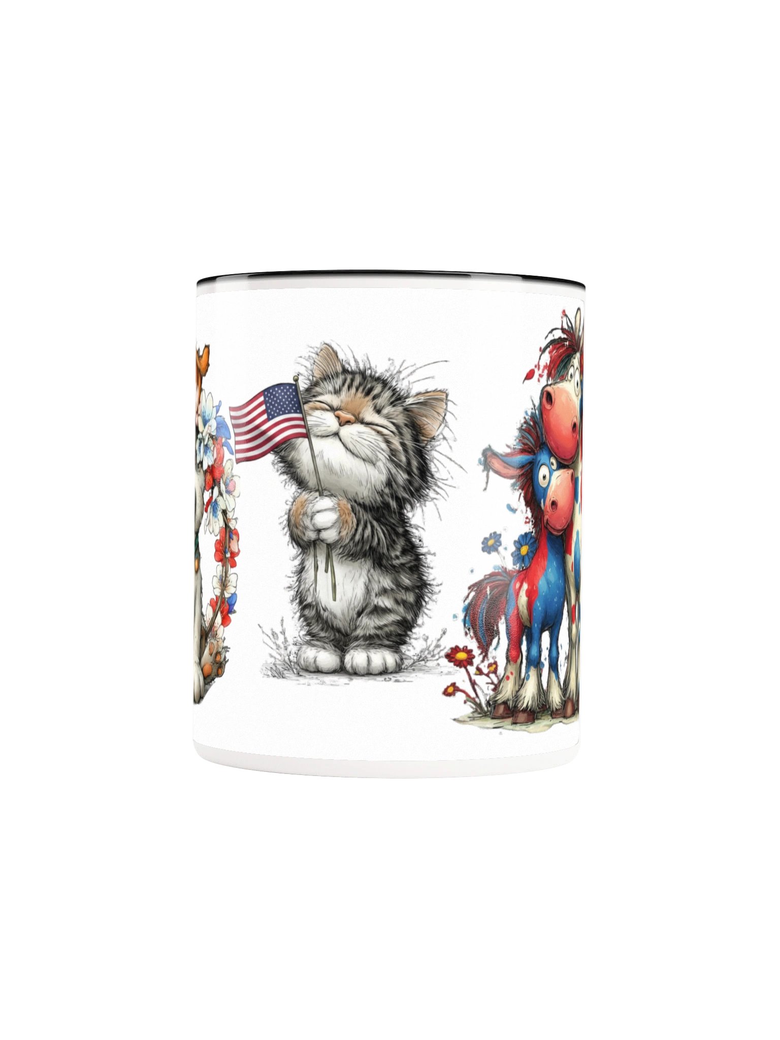Patriotic Animal Accent Mug product image (39)