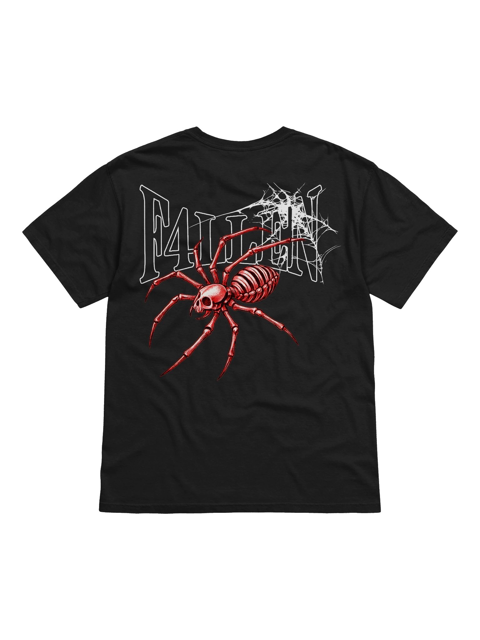 F4LLEN Spider Skeleton T-shirt [ Black ] product image (2)