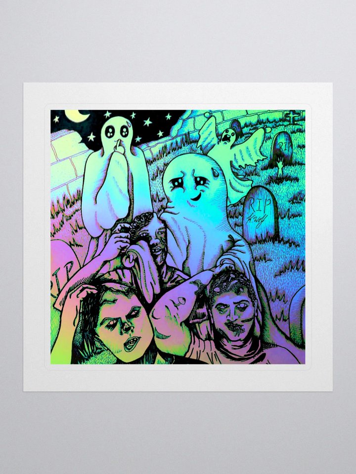 Limited edition Graveyard brawl Stickers product image (1)