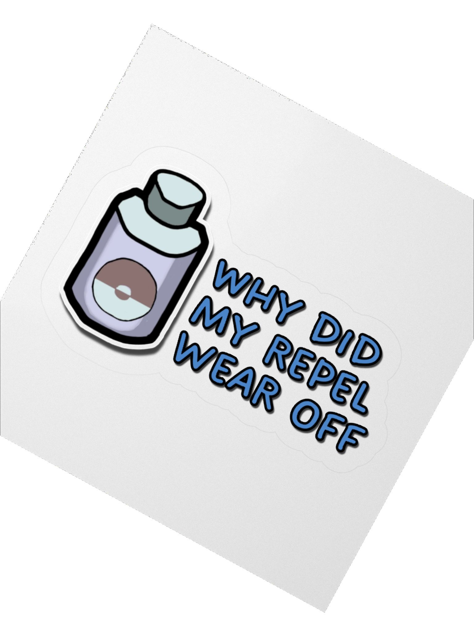 Repel Depleted Sticker product image (5)