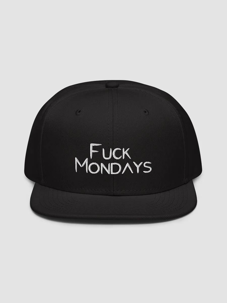 Fuck Mondays Snapback Hat - Otto Cap 125-978 product image (2)