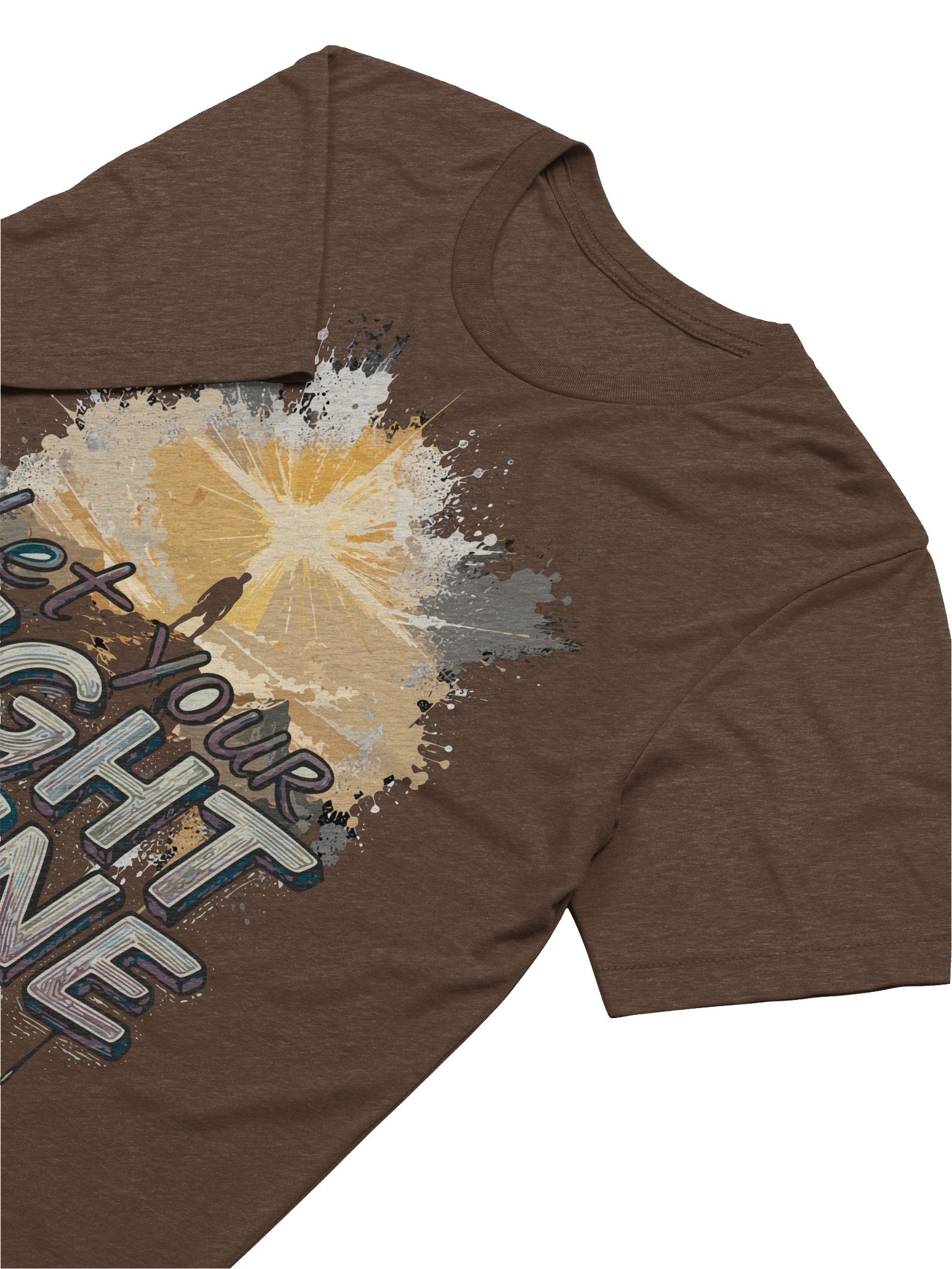 Let Your Light Shine Graphic T-shirt product image (7)