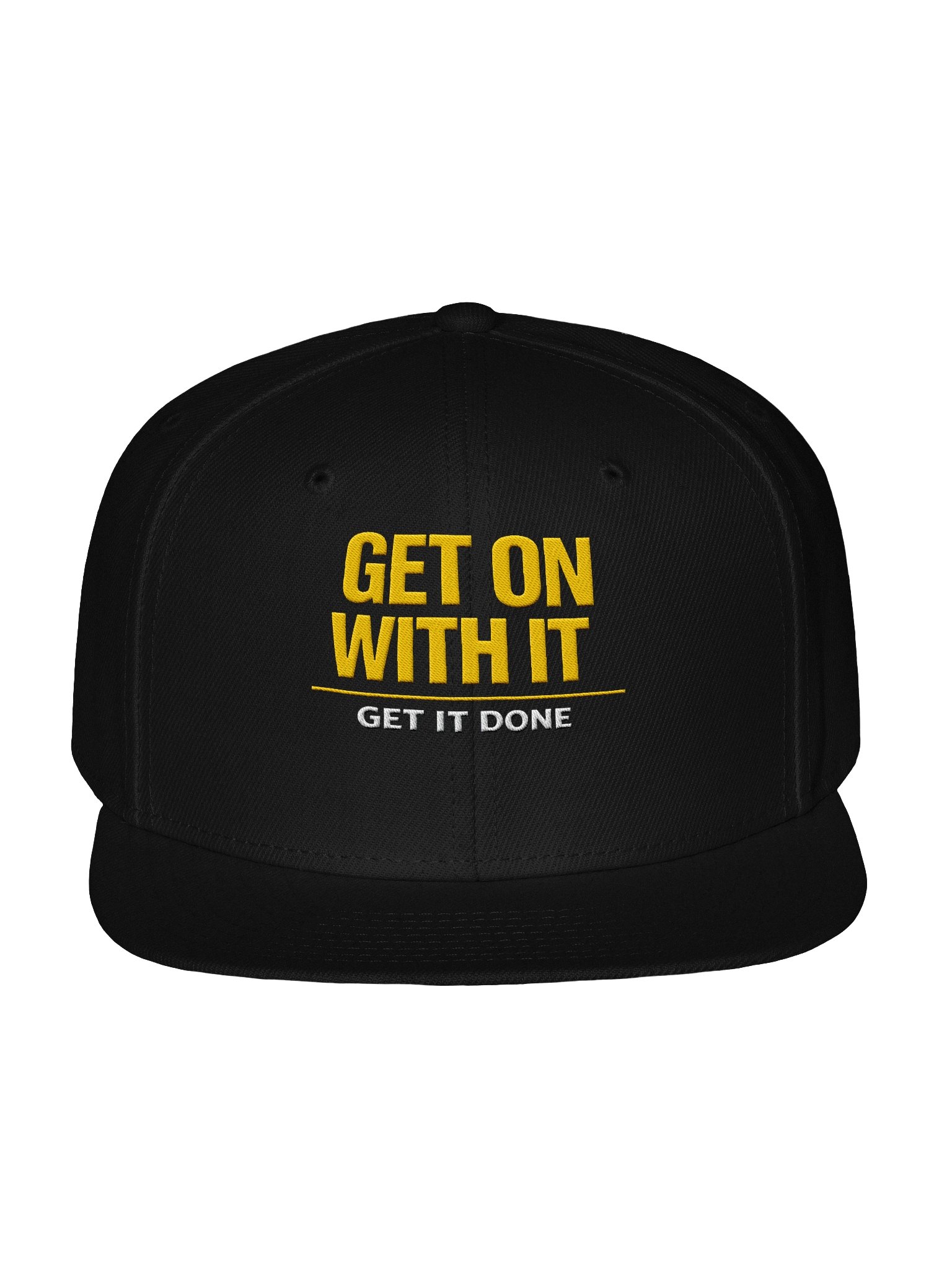 GET ON WITH IT — SNAPBACK CAP product image (6)