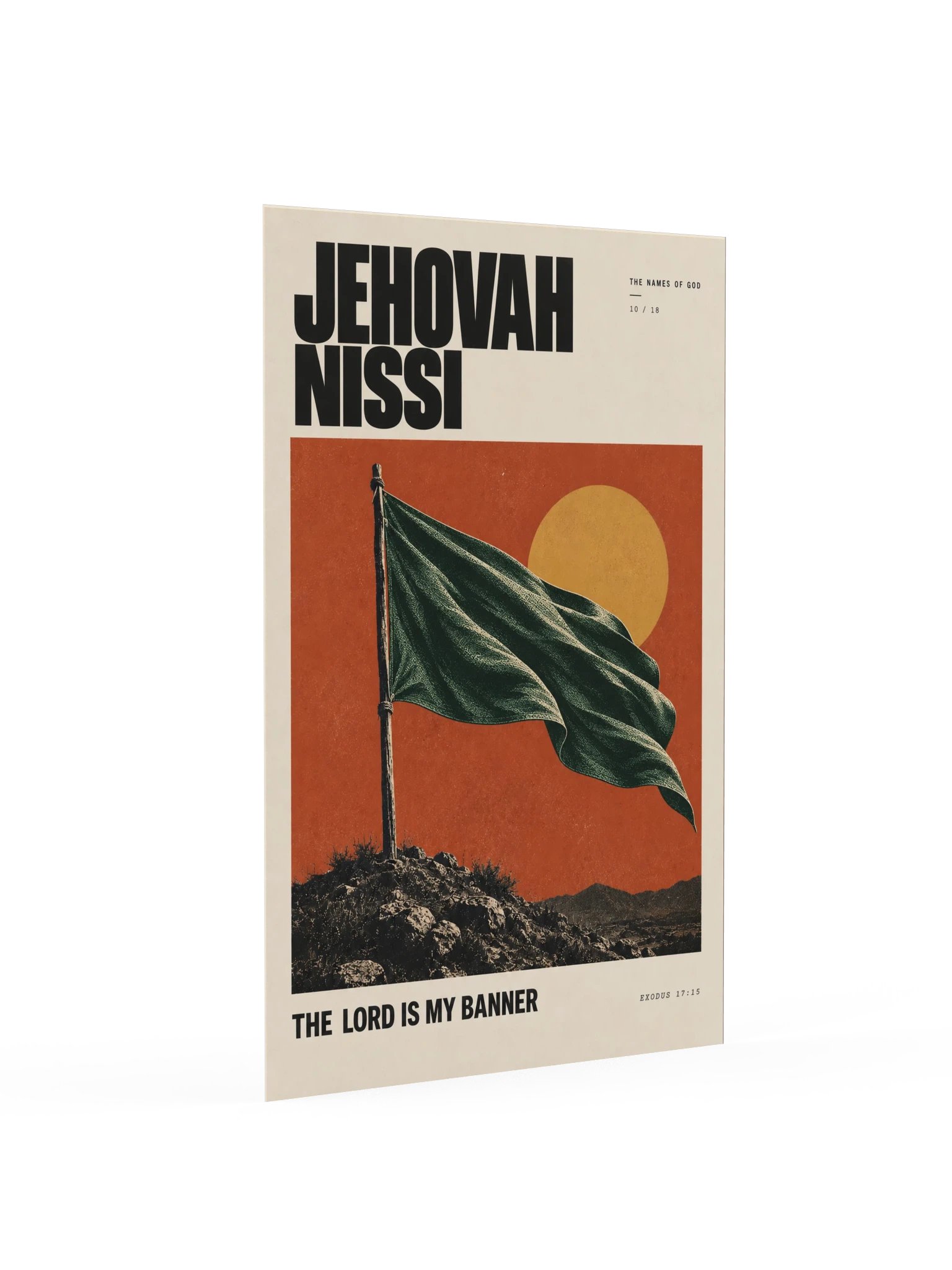 Jehovah Nissi | Names of God Art Print product image (2)