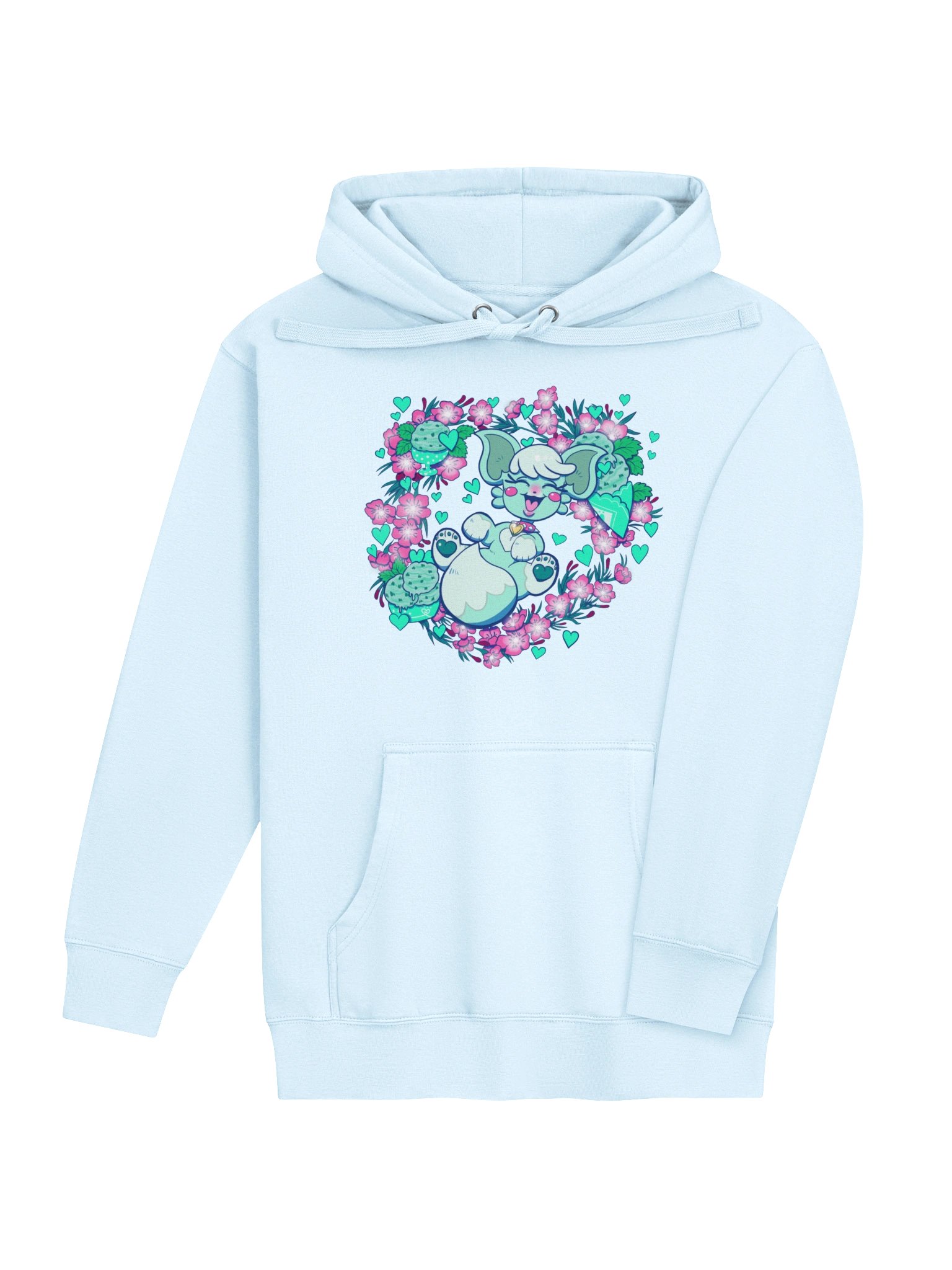 Mint Fox Hoodie product image (44)