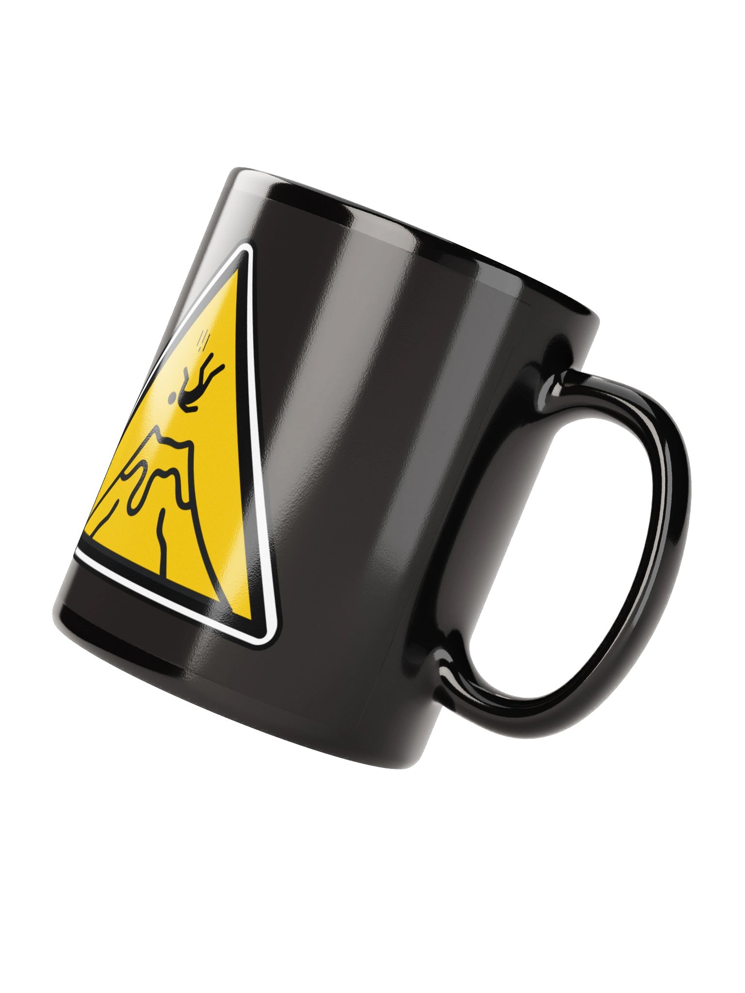 Volcano Sacrifice Warning Sign Mug product image (8)