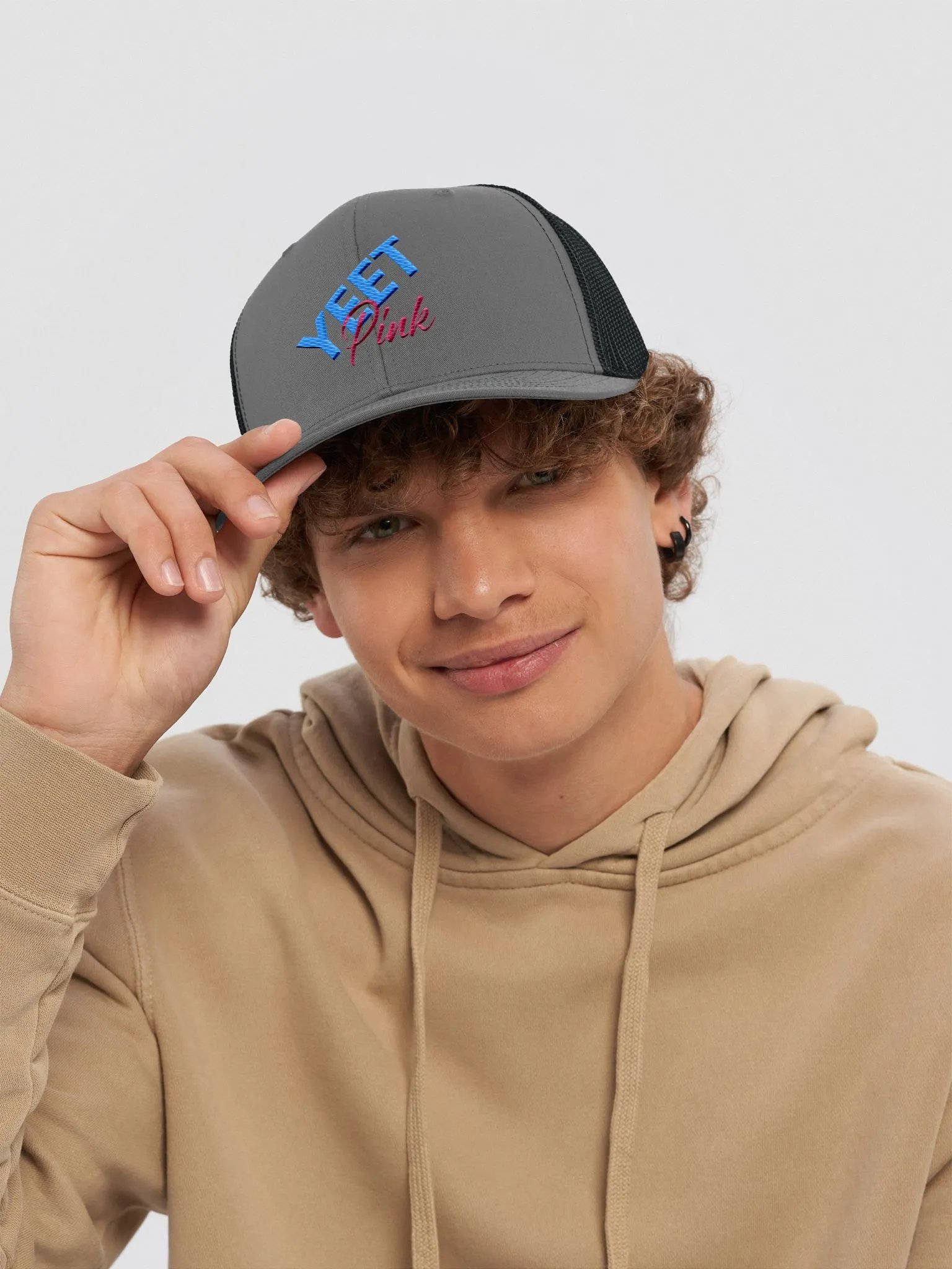 YEET Pink Trucker Hat product image (28)