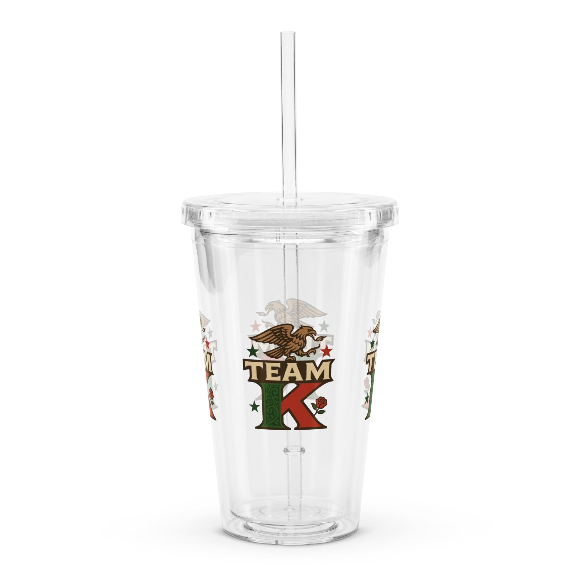 Team K Mexico Clear Plastic Tumbler product image (3)