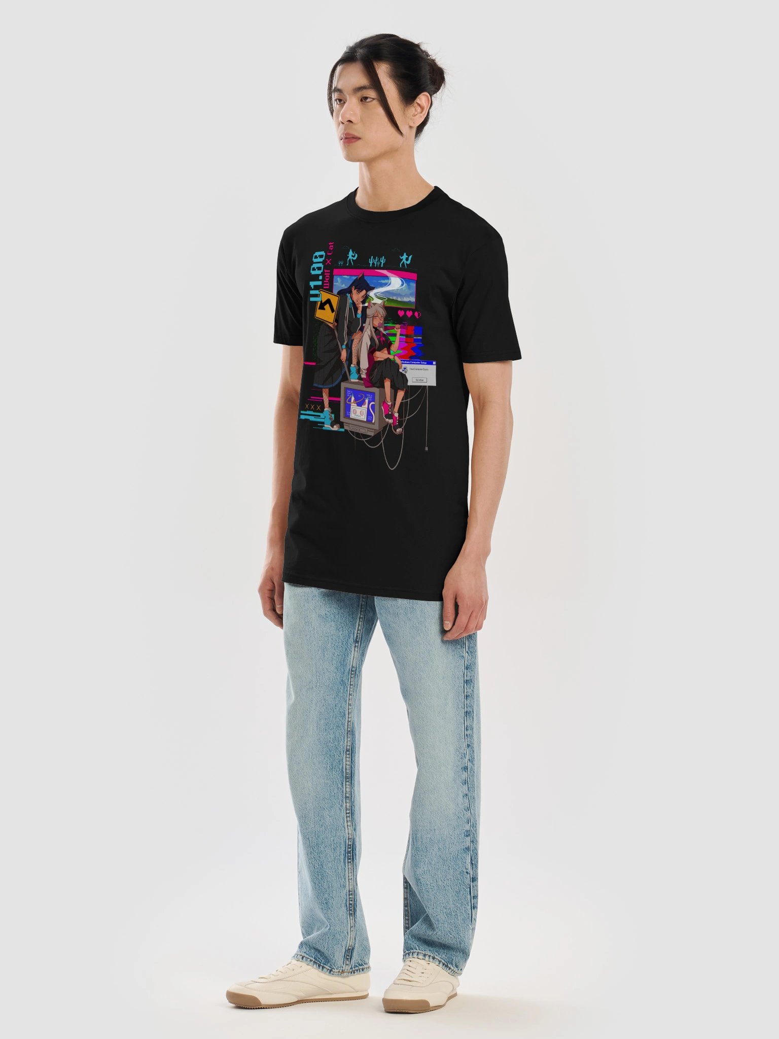 "V 1.00" Heavyweight Tee product image (7)