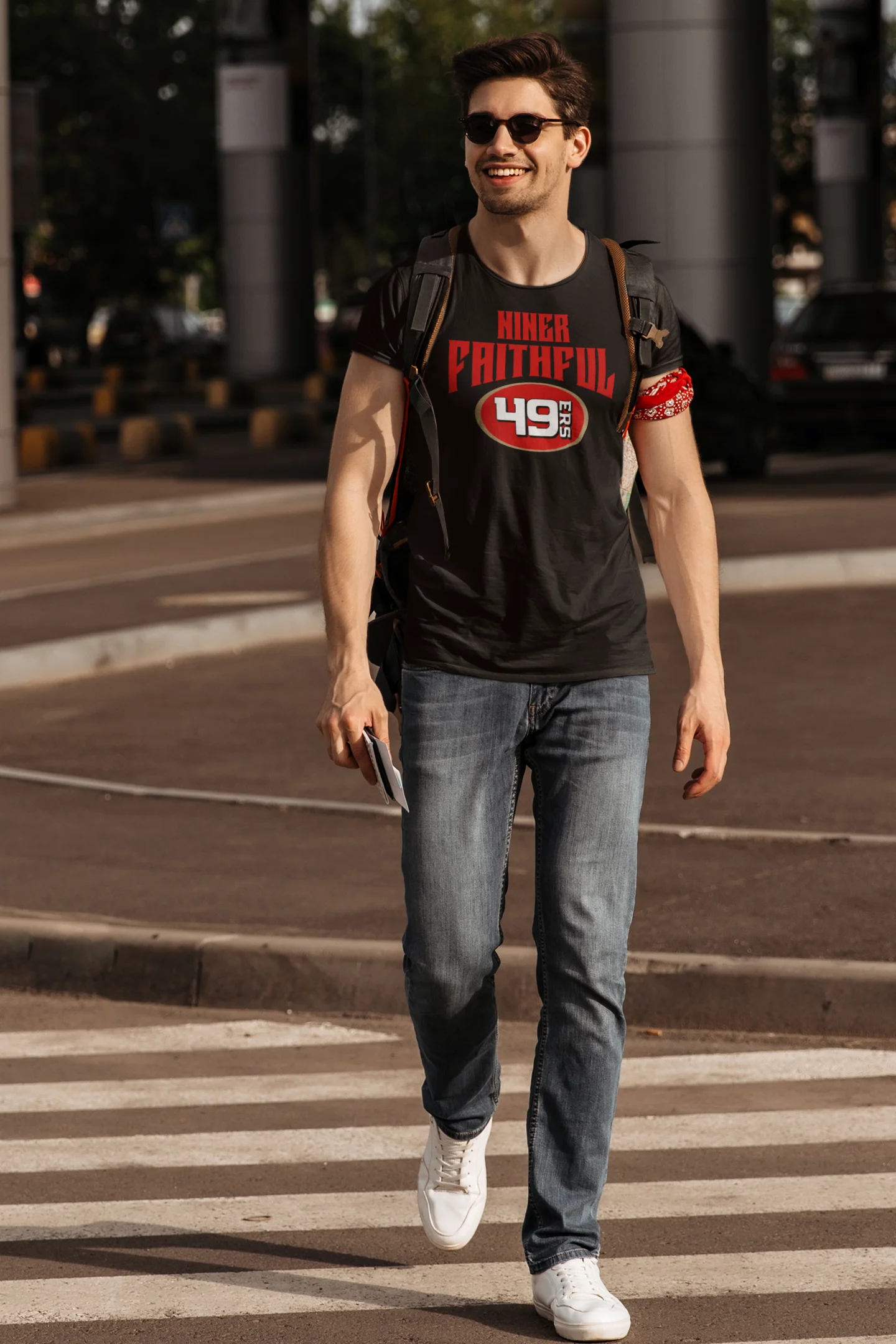 NINER EMPIRE 49ers Red or Black (oval logo) product image (2)