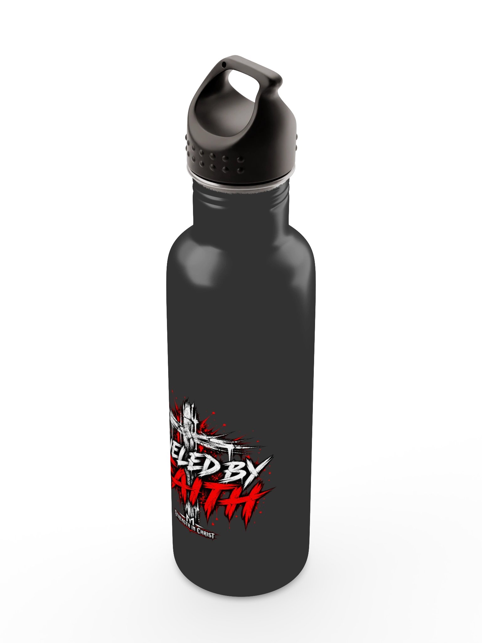 Fueled by Faith Cross Water Bottle product image (5)