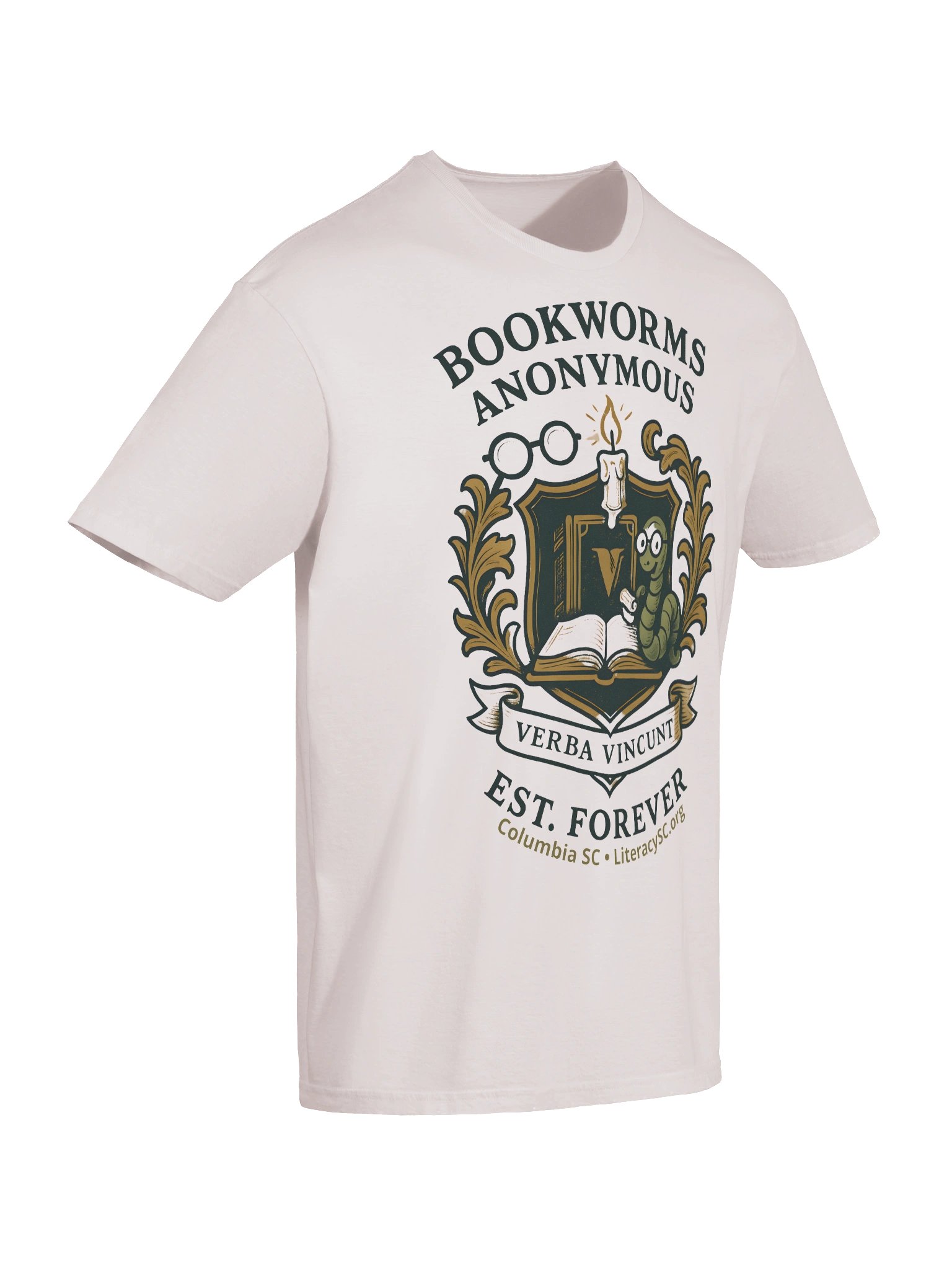 Bookworms Anonymous Heritage Tee product image (12)