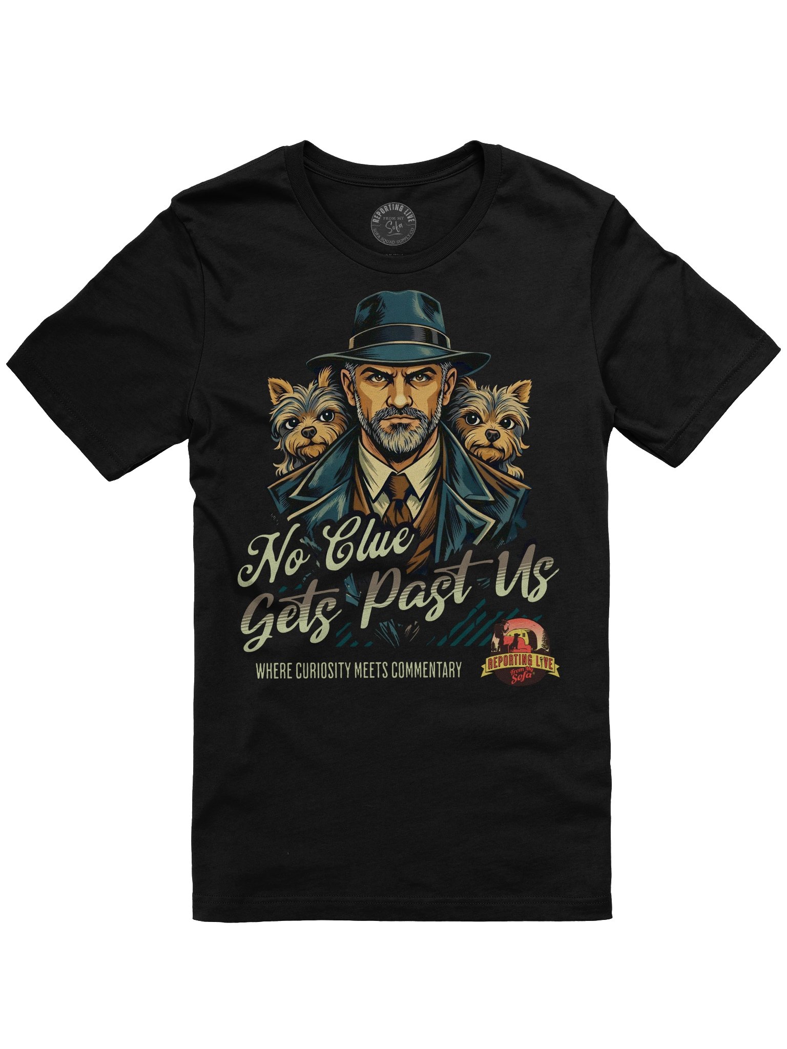 No Clue Gets Past Us Tee product image (7)