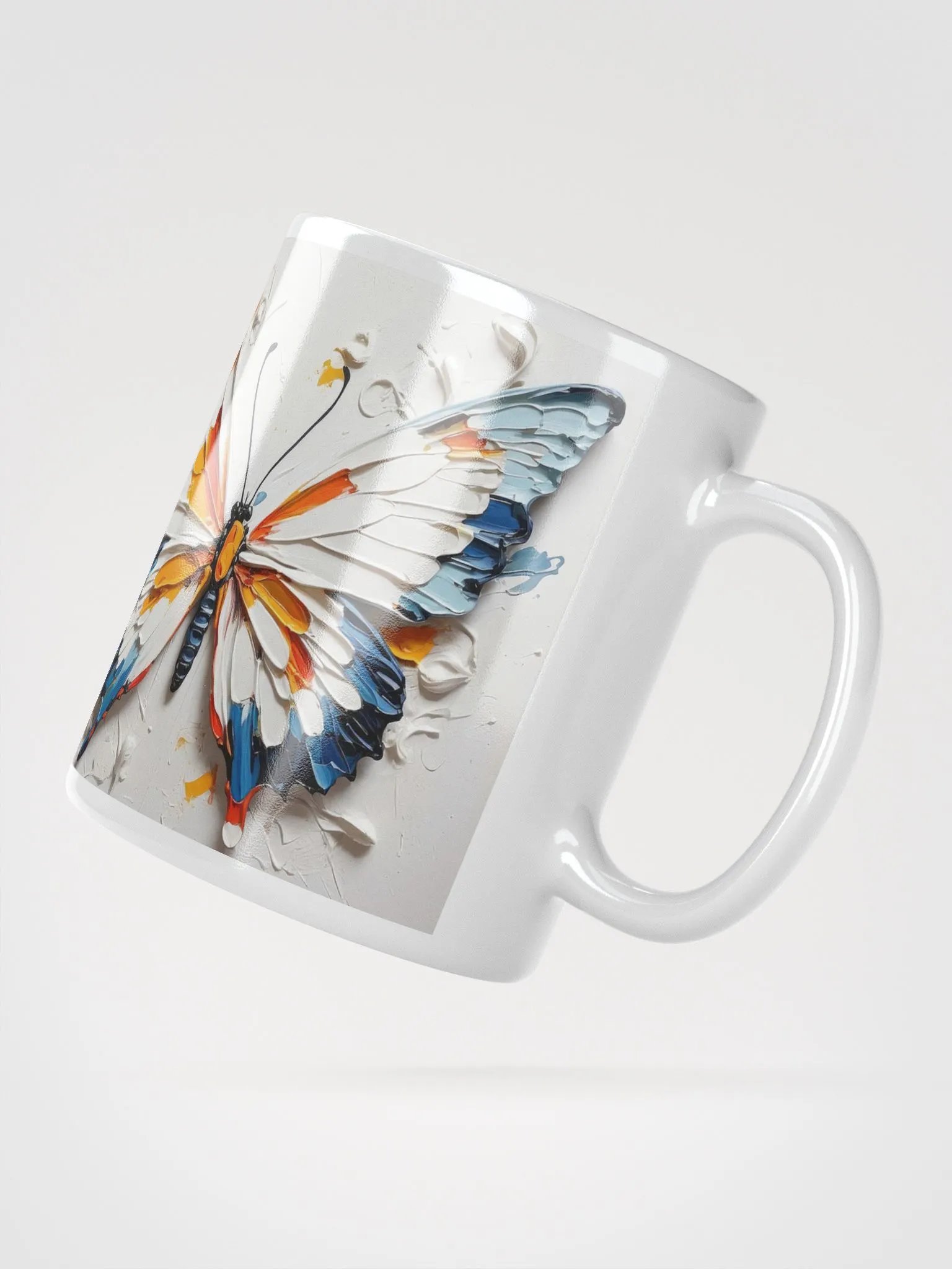 Azure Breeze Butterfly Mug product image (3)