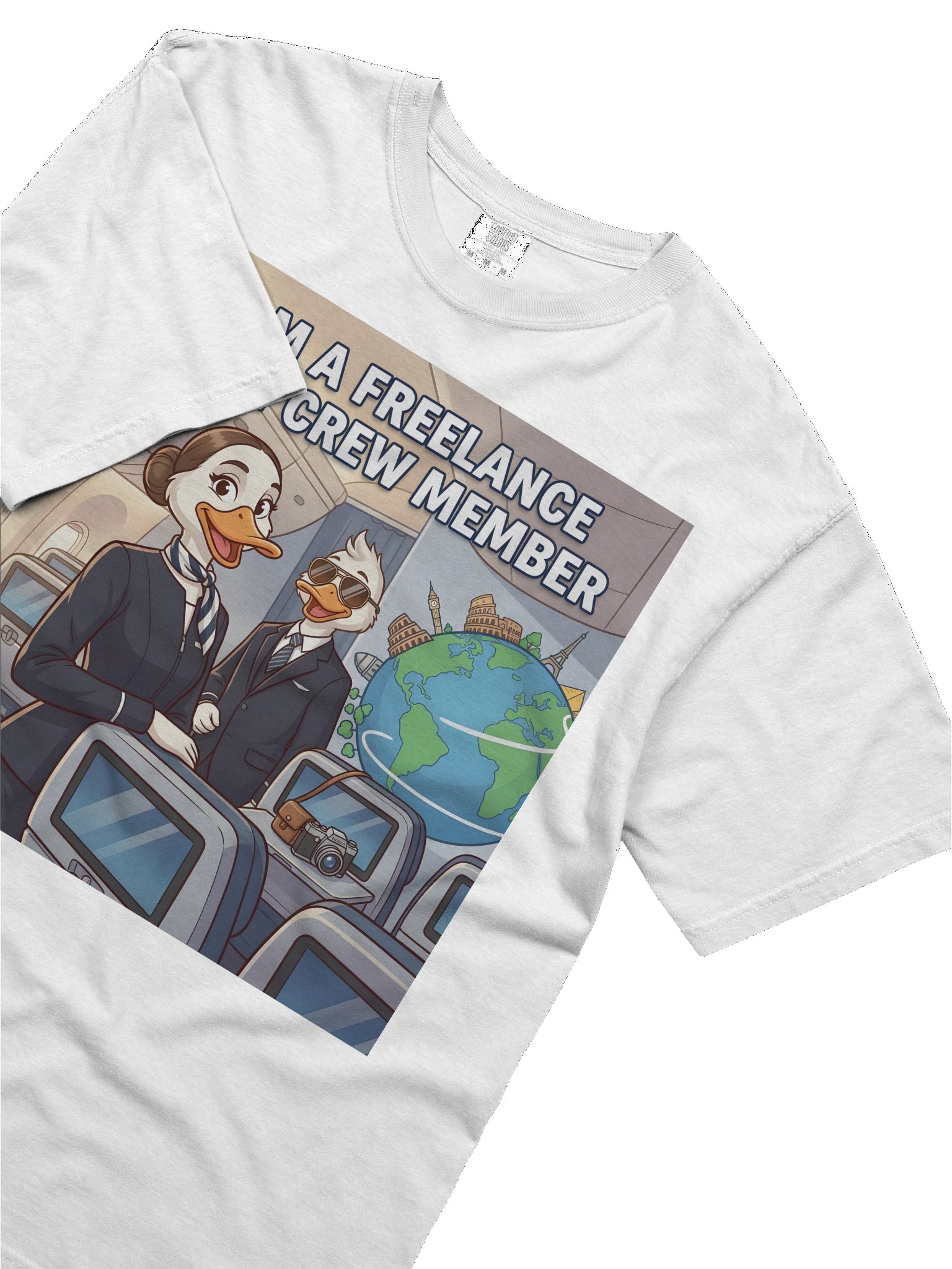 "I Am Freelance Cabin Crew Member" Cabin Crew Duck "Men" product image (26)