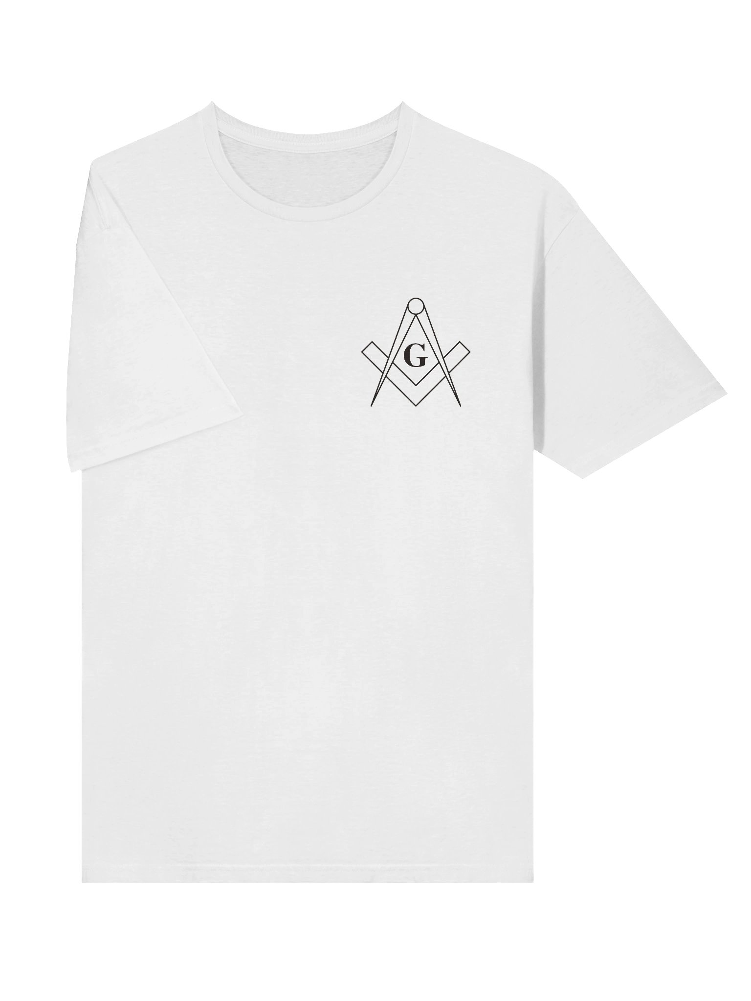 Black Square and Compass Tee product image (5)